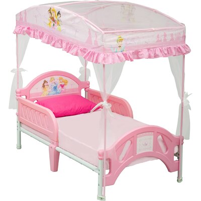 Canopy Frames on Children S Products Disney Princess Toddler Bed With ...